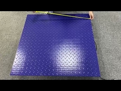 Balanças industriais de piso de um solo